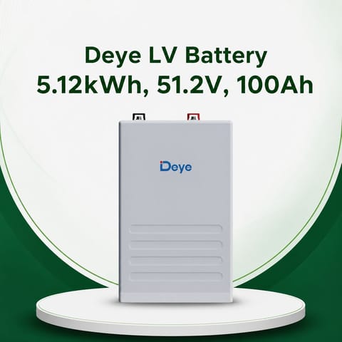 Deye LV Battery 5.12kWh, 51.2V, 100Ah