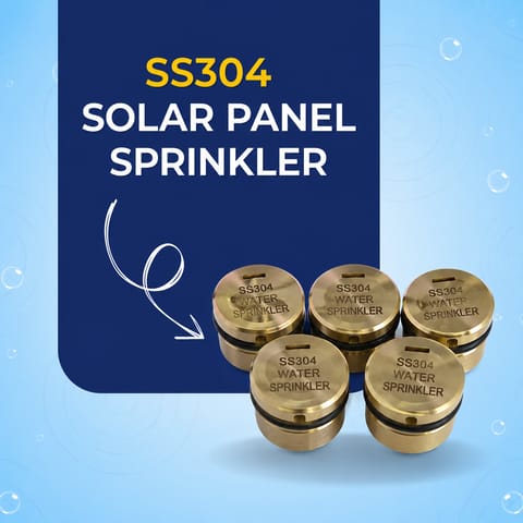 SS304 Solar Panel Sprinkler