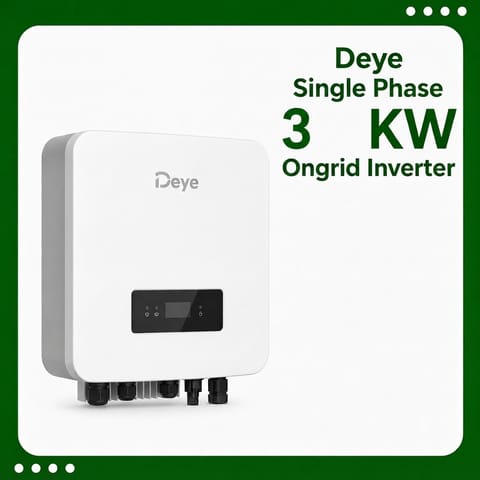 Deye Single Phase 3 KW Ongrid Inverter