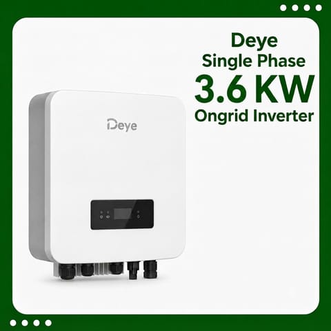 Deye Single Phase 3.6 KW Ongrid Inverter