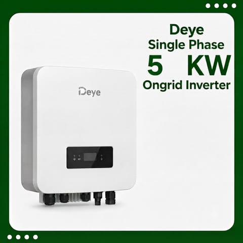 Deye Single Phase 5 KW Ongrid Inverter