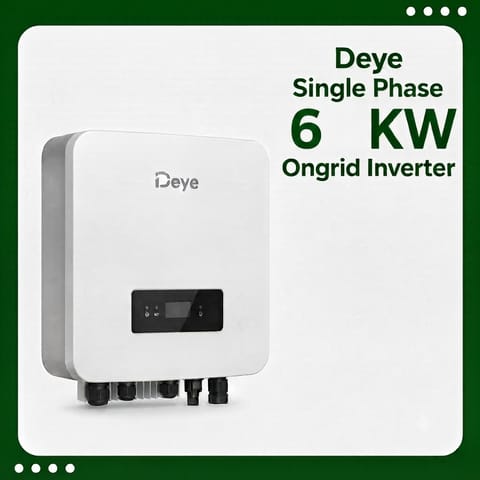 Deye Single Phase 6 KW Ongrid Inverter