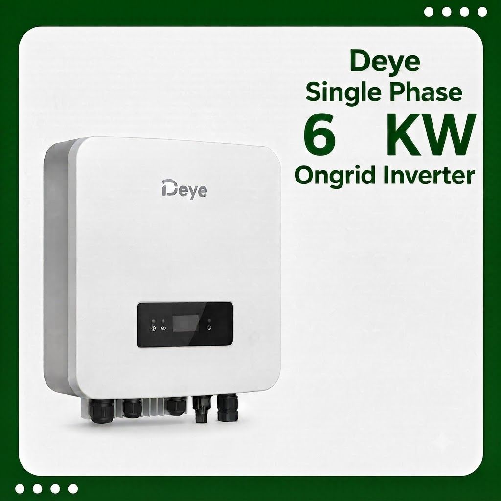Deye Single Phase 6 KW Ongrid Inverter