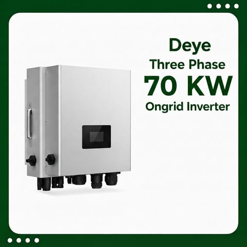 Deye Three Phase 70 KW Ongrid Inverter
