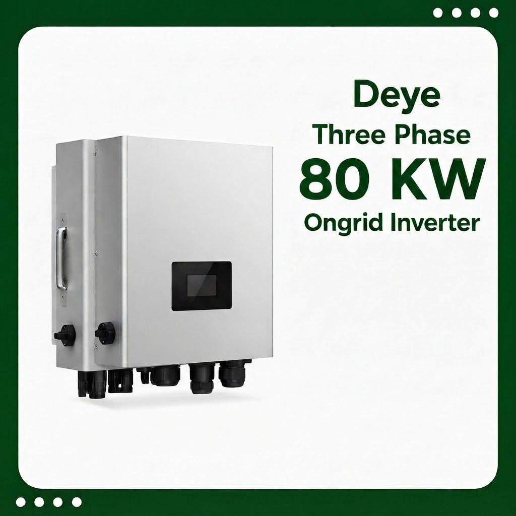 Deye Three Phase 80 KW Ongrid Inverter