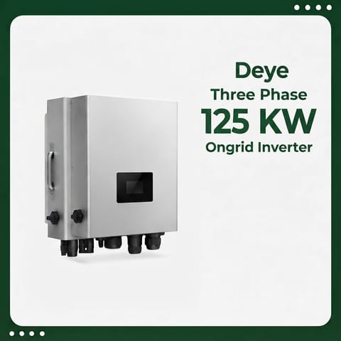 Deye Three Phase 125 KW Ongrid Inverter