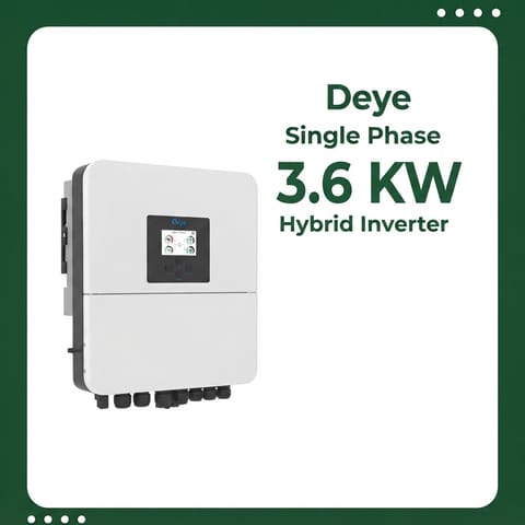 Deye Single Phase 3.6 KW Hybrid Inverter
