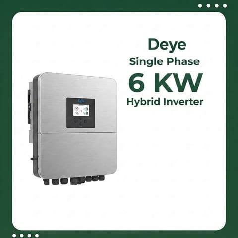 Deye Single Phase 6 KW Hybrid Inverter