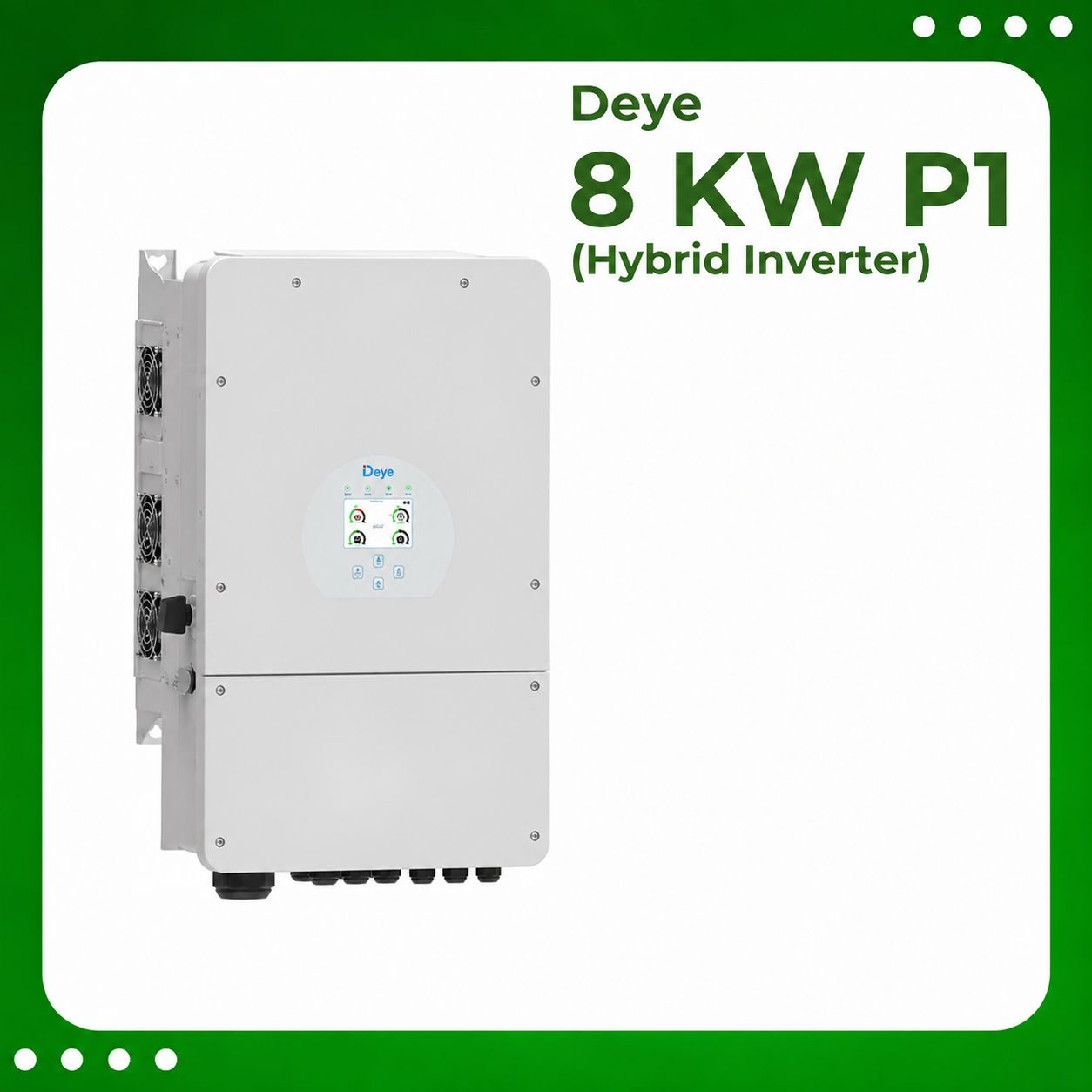 Deye Single Phase 8 KW Hybrid Inverter