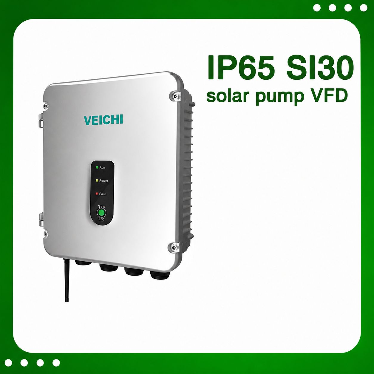 IP65 SI30 solar pump VFD