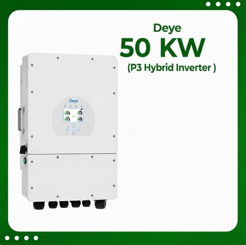 Deye Three Phase 50 KW Hybrid Inverter