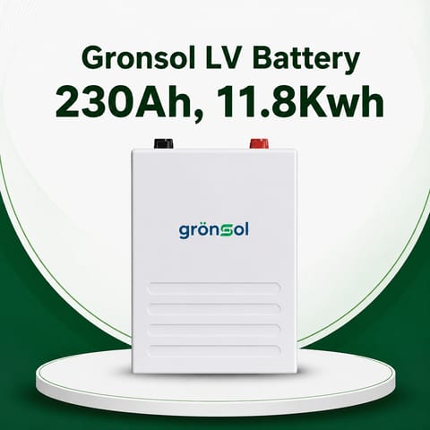 Gronsol LV Battery 230Ah, 51.2V, 11.8Kwh