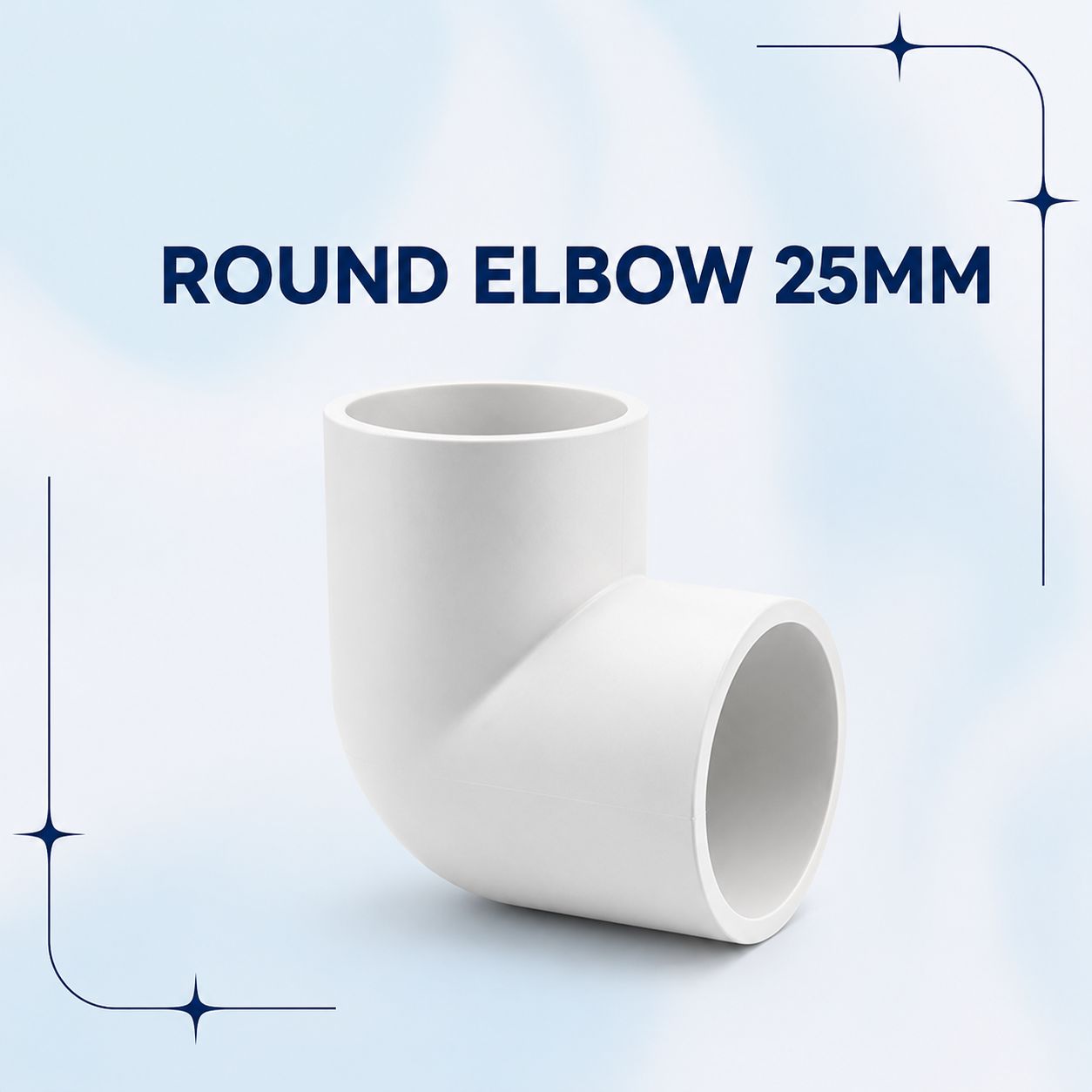 Round Elbow 25mm
