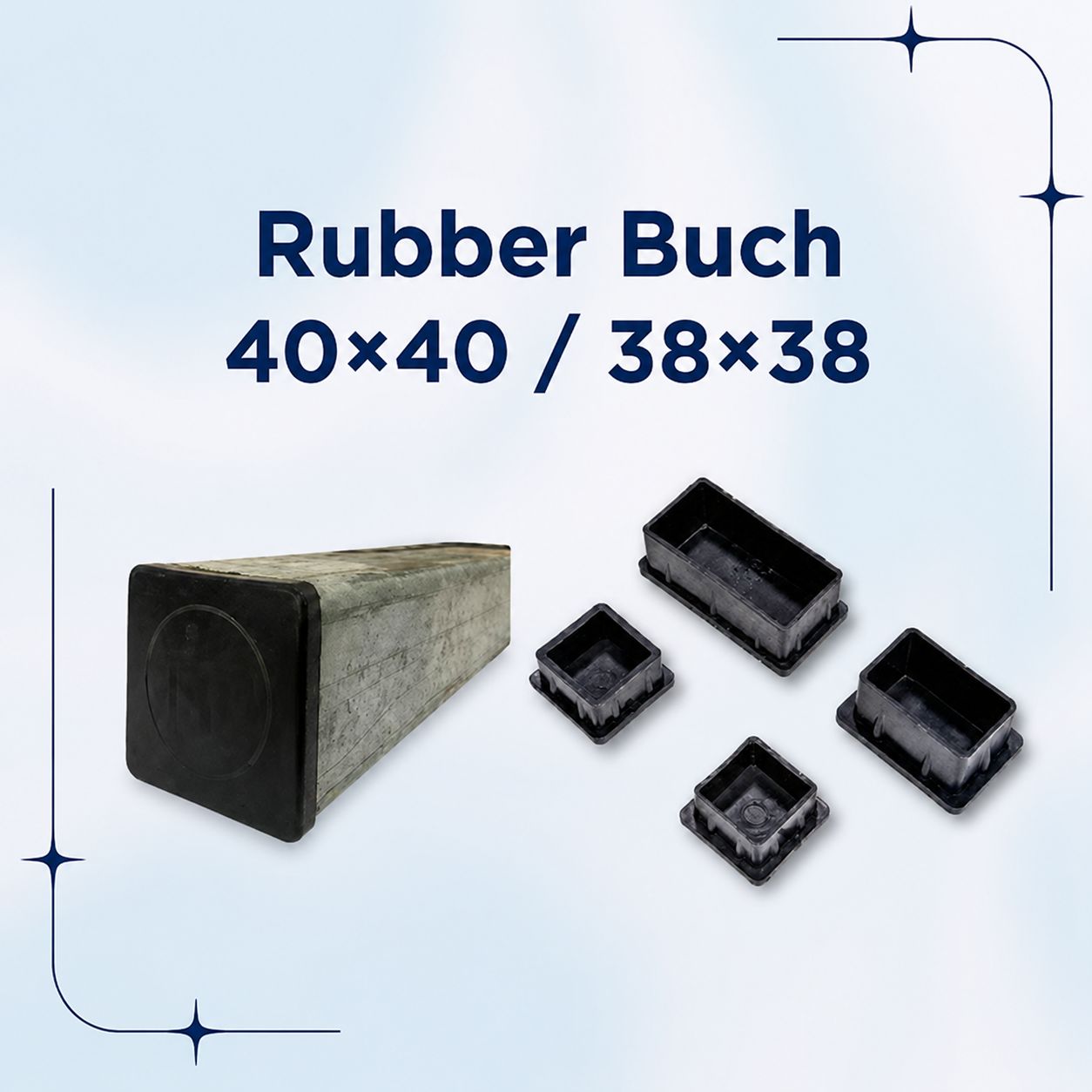 Rubber Buch 40×40 / 38×38