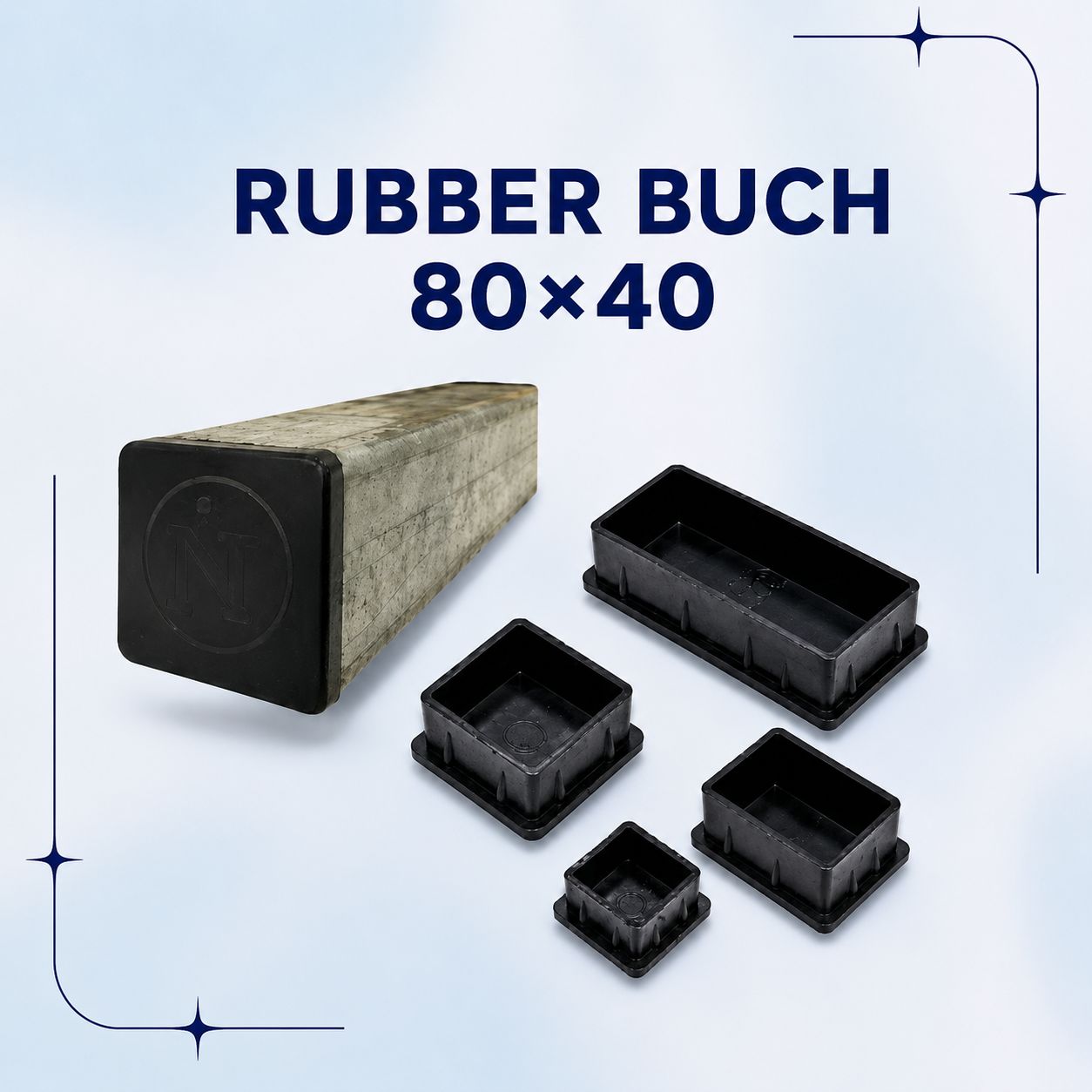 Rubber Buch 80×40