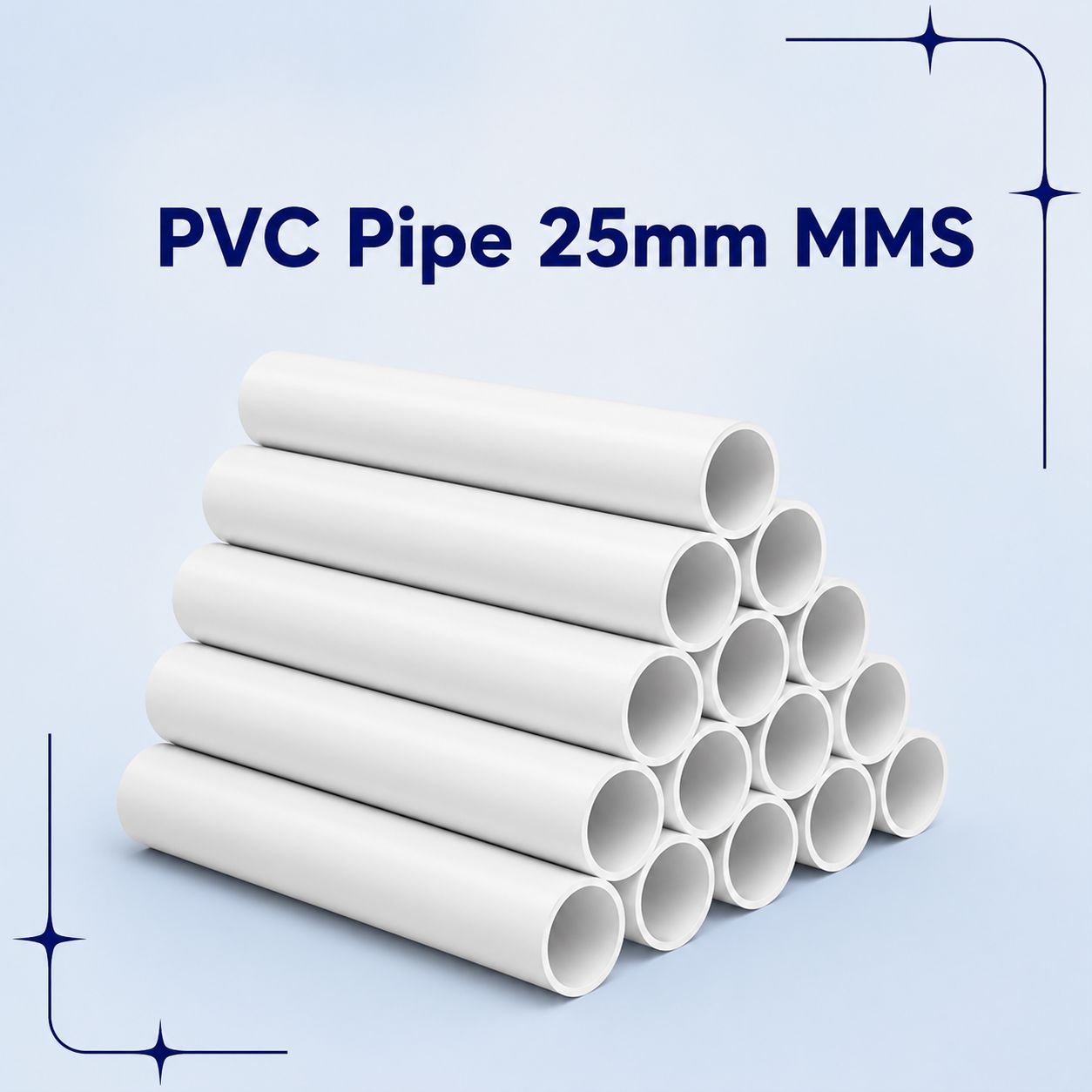 PVC Pipe 25mm MMS
