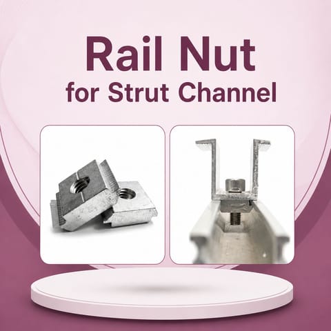 Rail Nut for Strut Channel
