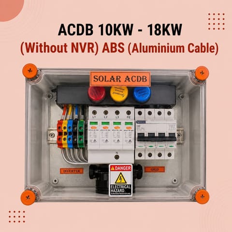 ACDB 10KW - 18KW (Without  NVR) ABS (Aluminium Cable)