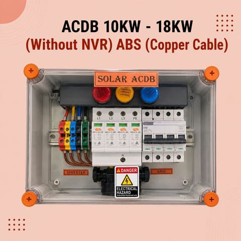 ACDB 10KW - 18KW (Without  NVR) ABS (Copper Cable)