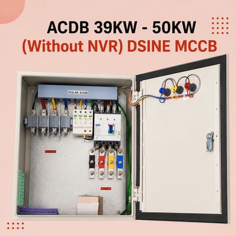 ACDB 39KW - 50KW (Without  NVR) DSINE MCCB