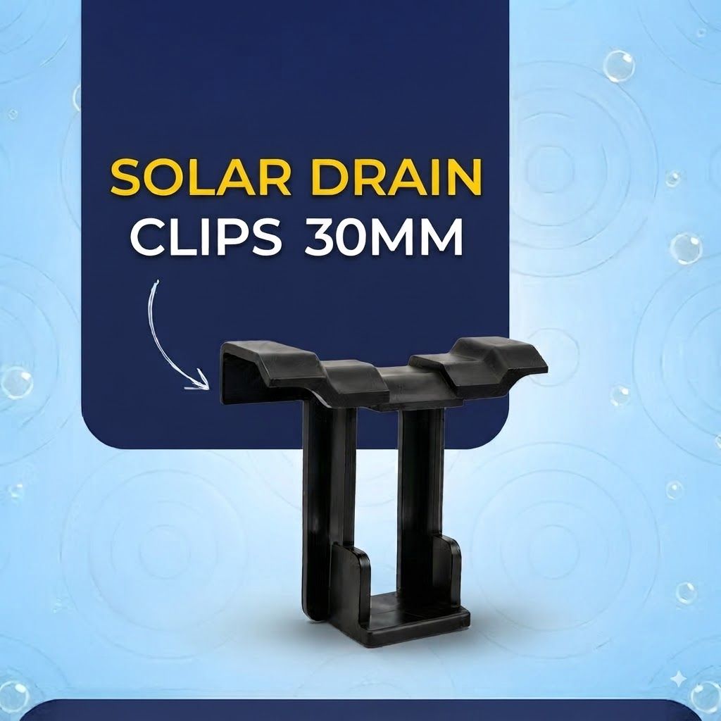 SOLAR DRAIN CLIPS 30MM
