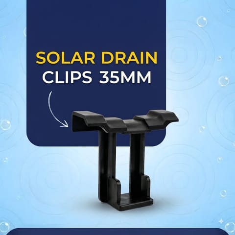 SOLAR DRAIN CLIPS 35MM