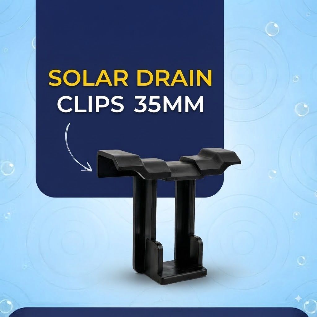 SOLAR DRAIN CLIPS 35MM