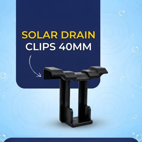 SOLAR DRAIN CLIPS 40MM