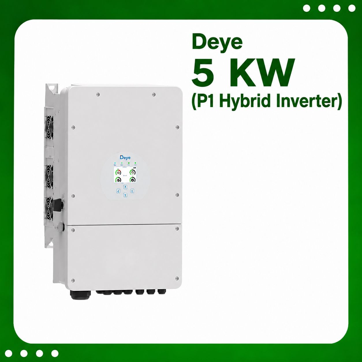 Deye Single Phase 5 KW Hybrid Inverter
