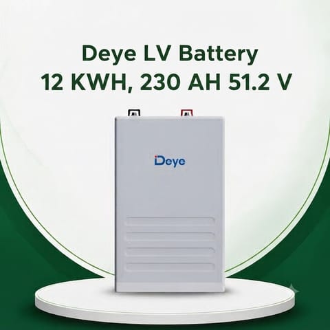 Deye LV Battery 12 KWH, 230 AH 51.2 V