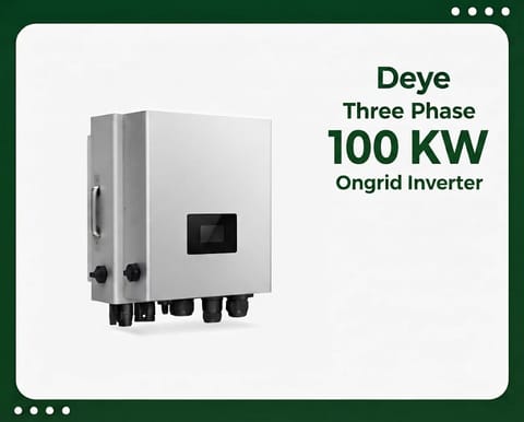 Deye Three Phase 100 KW Ongrid Inverter