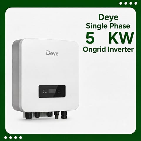 Deye Single Phase 5 KW Ongrid Inverter