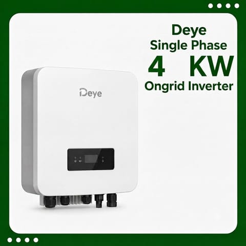 Deye Single Phase 4 KW Ongrid Inverter