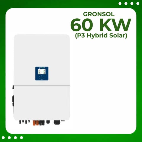 Gronsol 60 kW P3 Hybrid Solar Inverter