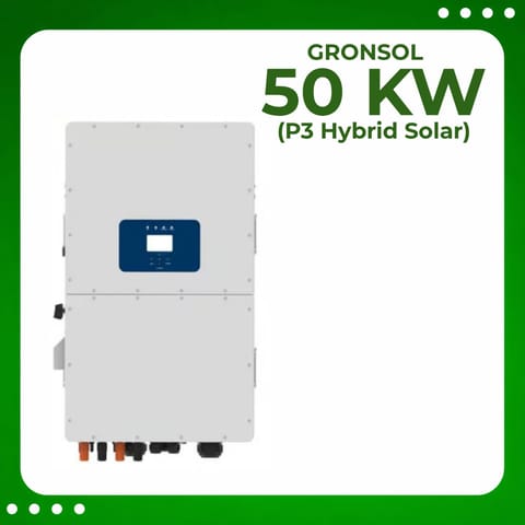 Gronsol 50 Kw P3 Hybrid Solar Inverter