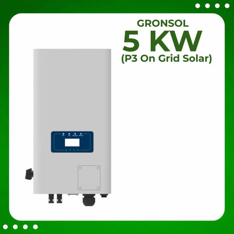 Gronsol 5 Kw P3 On Grid Inverter