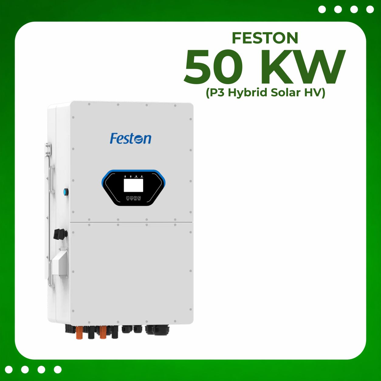 Feston 50 kW P3 (HV) Hybrid Solar Inverter