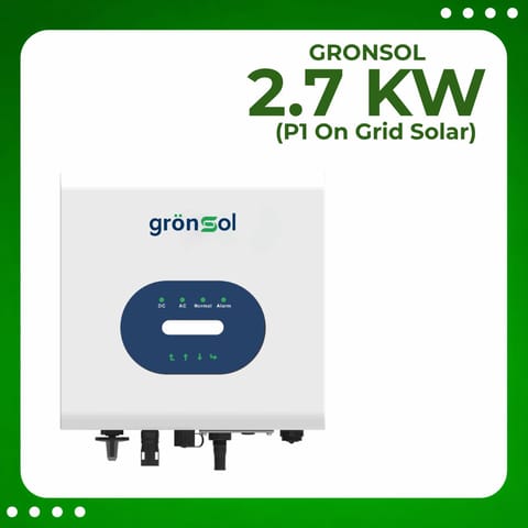 Gronsol 2.7 kW P1 On Grid Solar Inverter