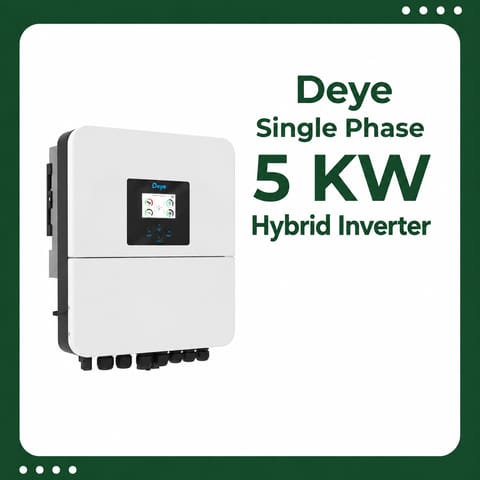 Deye Single Phase 5 KW Hybrid Inverter