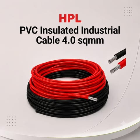 HPL PVC Insulated Industrial Cable 4.0 sqmm 