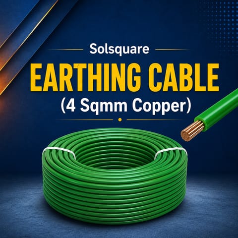 Solsquare Earthing Cable 4 Sqmm Copper
