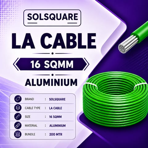 Solsquare LA Cable 16 Sqmm  – Aluminium