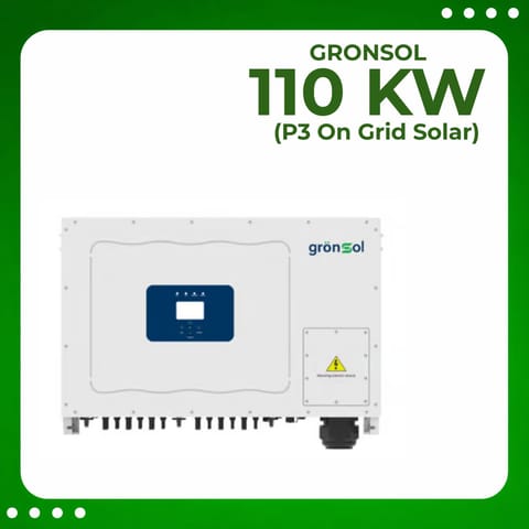 Gronsol 110 Kw P3 On Grid Solar Inverter