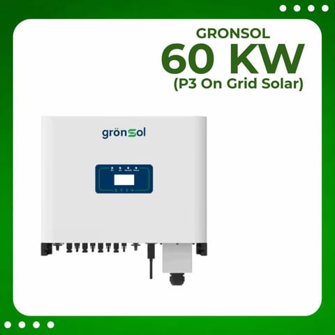 Gronsol 60 Kw P3 On Grid Solar Inverter