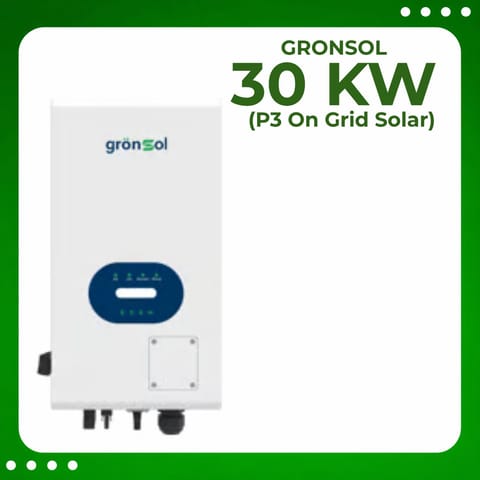 Gronsol 30 Kw P3 On Grid Solar Inverter