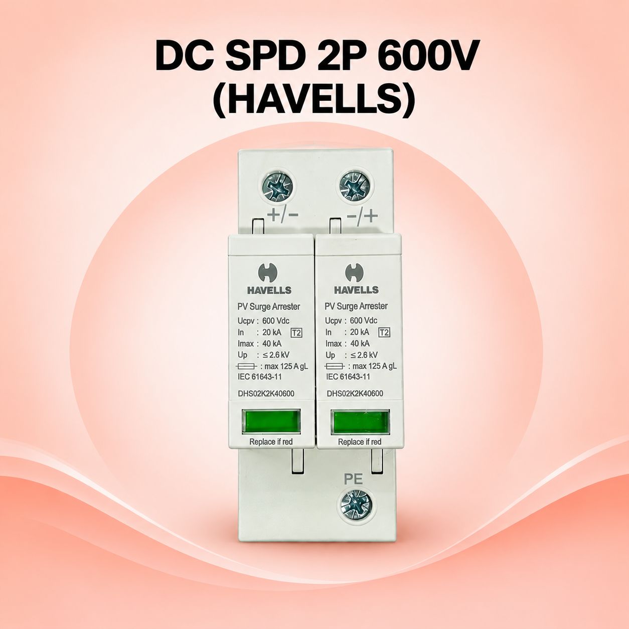 DC SPD 2P 600V (HAVELLS)
