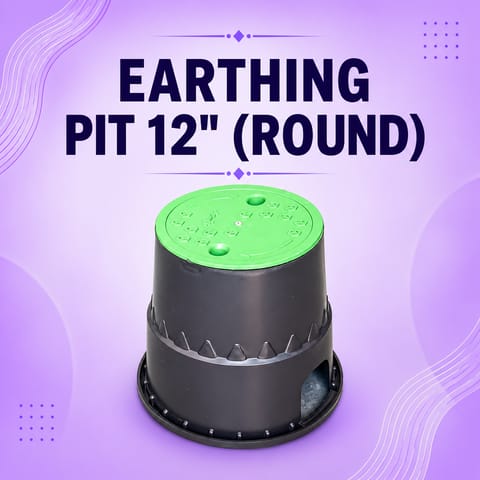 Earthing Pit 12" (Round)